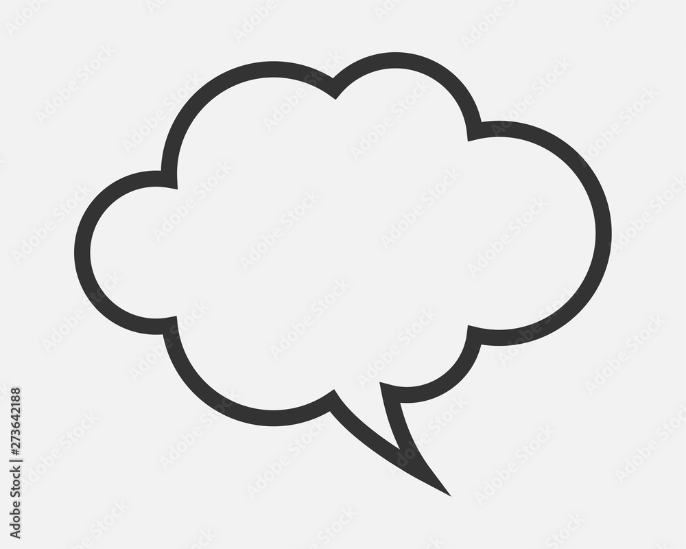 Talk bubble speech icon. Blank empty bubbles vector design elements. Chat on line symbol template. Dialogue balloon sticker silhouette. Talk bubble speech icon. Blank empty bubbles vector design elements. Chat on line symbol template. Dialogue balloon sticker silhouette.