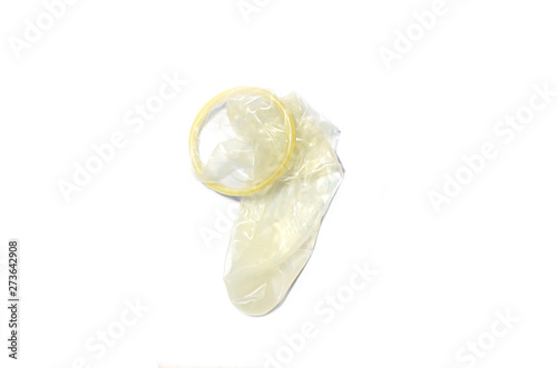 condom used isolated