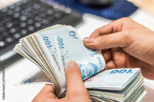 Turkish Lira, Turkish Money ( Turkish Turk Parasi ) photo