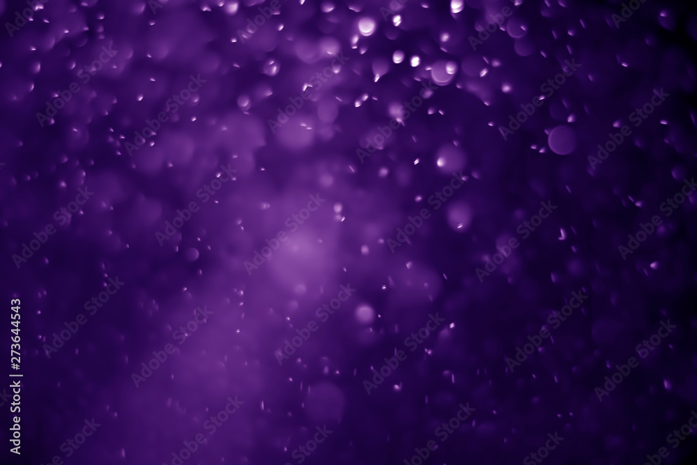 Fototapeta premium Bokeh purple proton background abstract