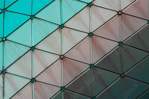 umbrella on background of blue sky