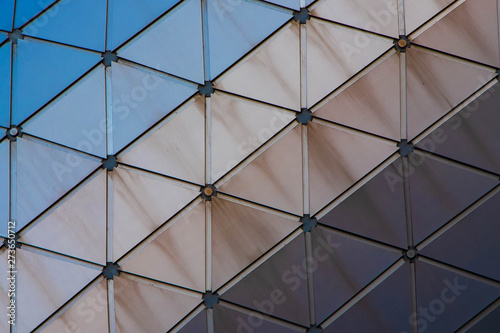 roof of modern building