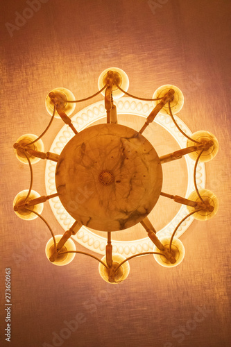 gold lamp