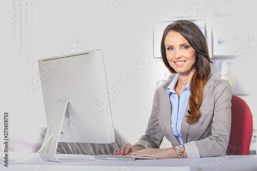 female office worker