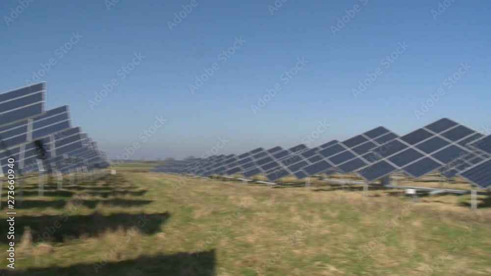 Modern equipment generating energy from sunlight Modern equipment generating energy from sunlight