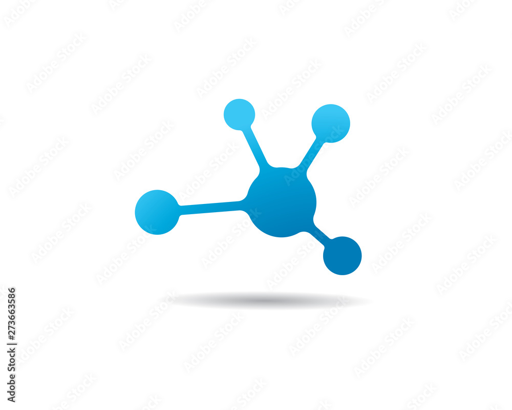 molecule logo vector icon illustration design molecule logo vector icon illustration design
