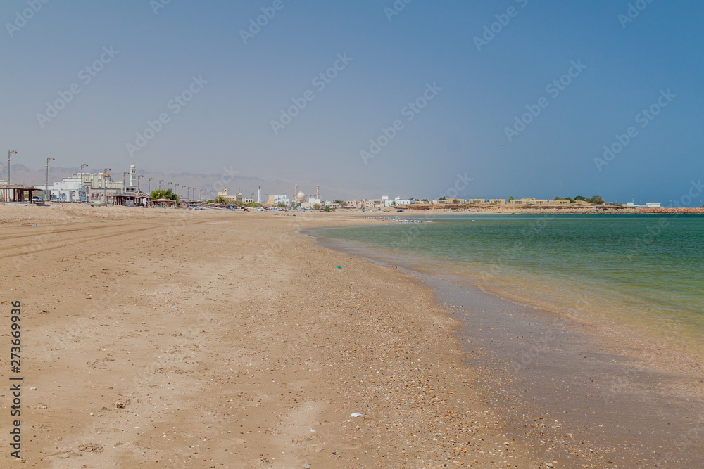Beach in Sur, Oman