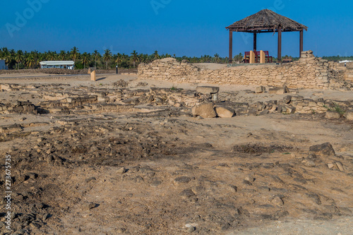 Archaeological site Al Baleed in Salalah, Oman