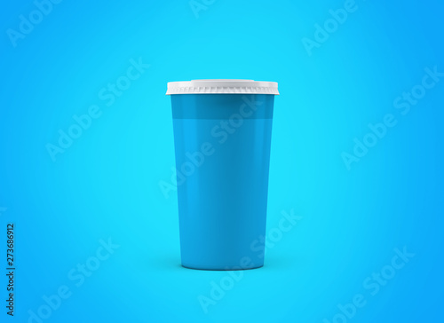 Soda cup. Paper cup on background. Take away cinema cola. Big cardboard cup of beverages to go mockup. 