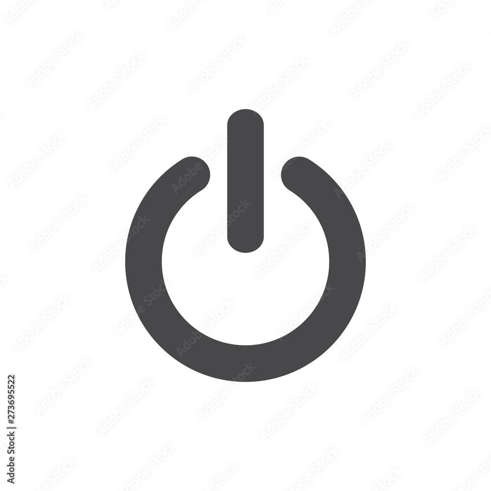 Power icon grey. Power Switch Icon Power icon grey. Power Switch Icon