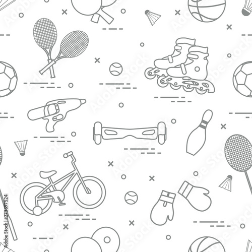 Equipment for sports activities for children.