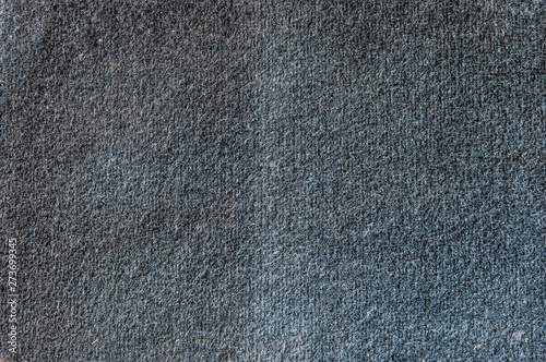 monochrome grey carpet texture background from above