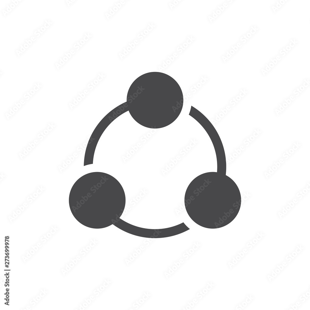 share icon grey. Share vector icon