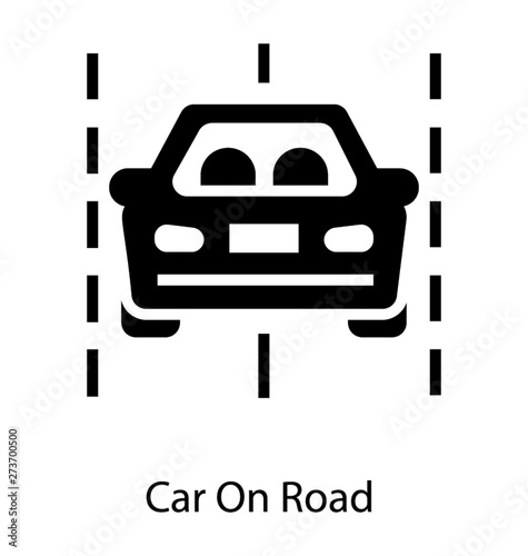 Car On Road
