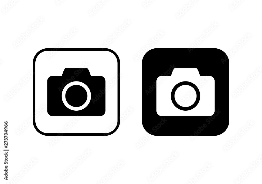 Camera Icon. Camera symbol. Camera vector icon Camera Icon. Camera symbol. Camera vector icon