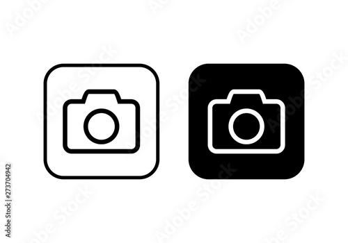 Camera Icon. Camera symbol. Camera vector icon