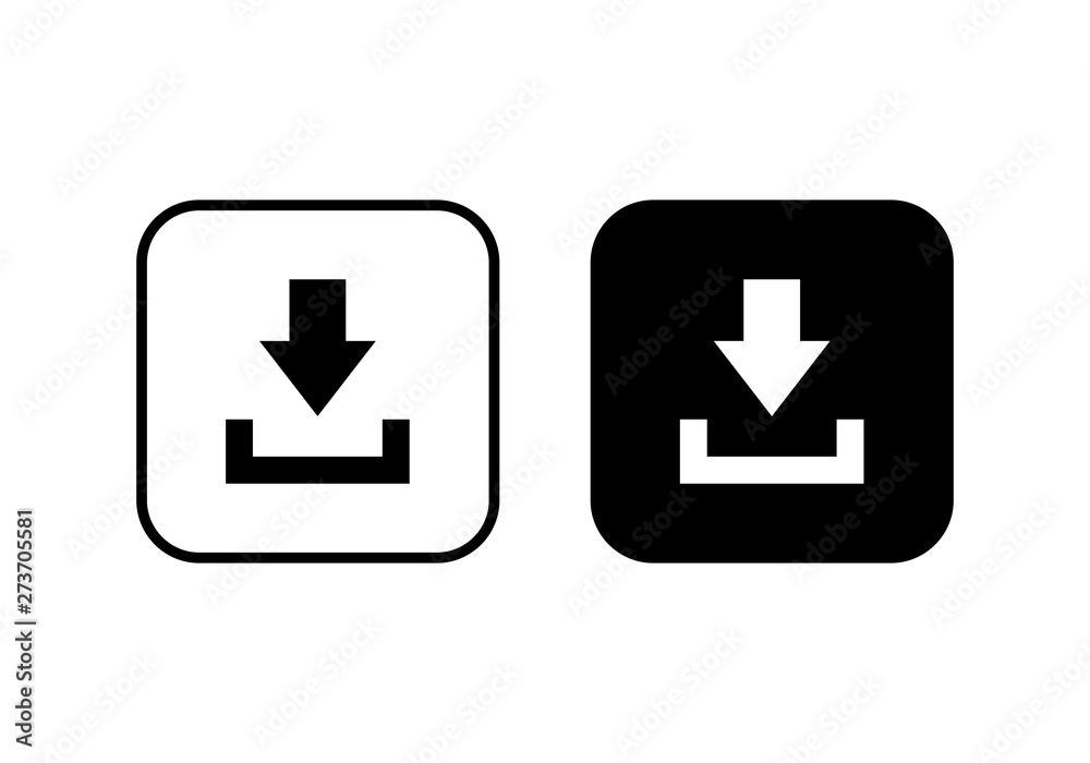 Download icon vector. Downloading vector icon Download icon vector. Downloading vector icon