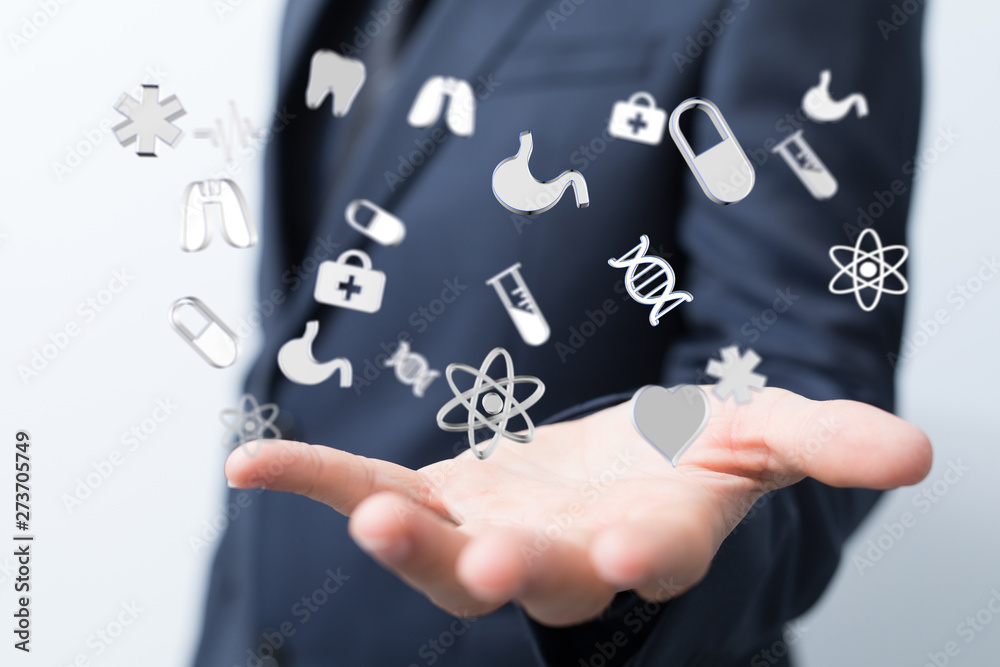 health care icon pattern medical innovation concept . health care icon pattern medical innovation concept .