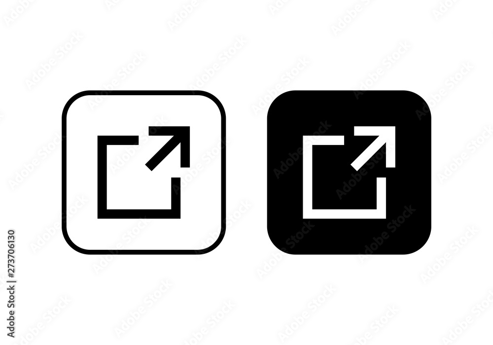 Link icon. Link vector icon. External link symbol vector icon. Hyperlink symbol. Link icon. Link vector icon. External link symbol vector icon. Hyperlink symbol.