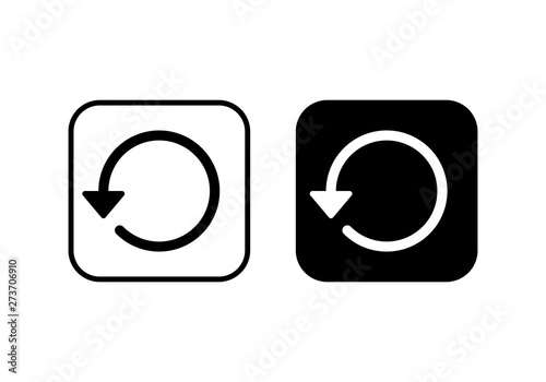 History icon vector. History line icon