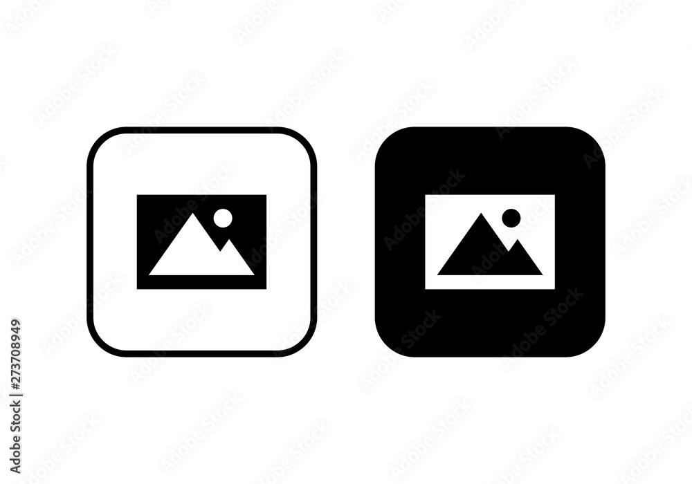 Picture icon vector. photo gallery icon vector Picture icon vector. photo gallery icon vector