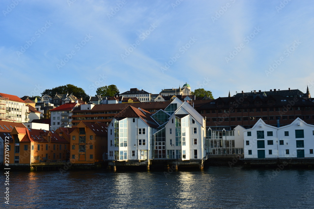 The side of Bergen Harbour