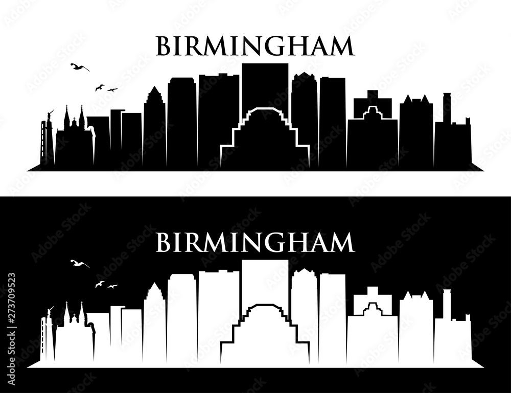 Birmingham skyline - Alabama, United States of America, USA