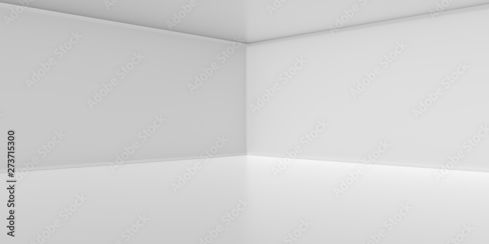 Futuristic abstract background with reflection. Minimal Elegant empty space sci-fi or science concept. 3D Render.