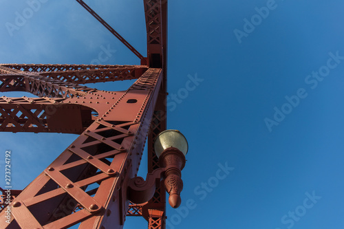 Broadway bridge in Portland Oregon photo