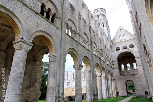 Abbaye de Jumièges en Normandie