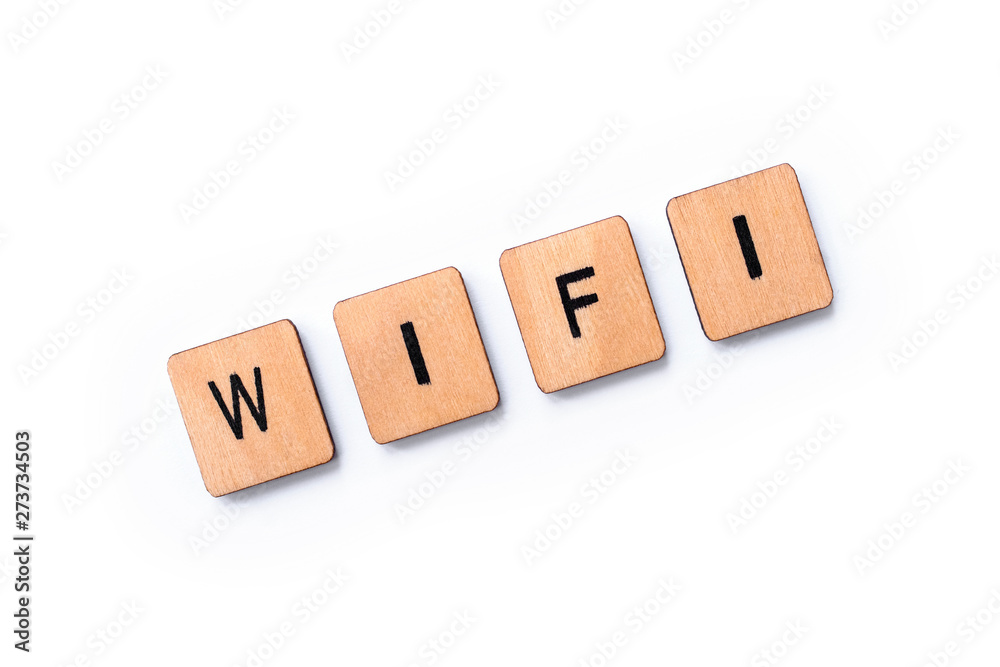 The word WIFI