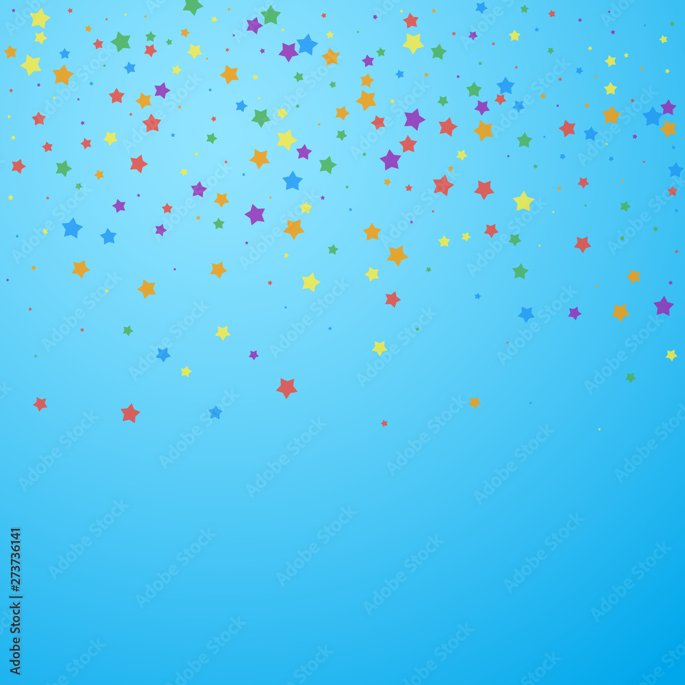 Festive confetti. Celebration stars. Joyous stars Festive confetti. Celebration stars. Joyous stars