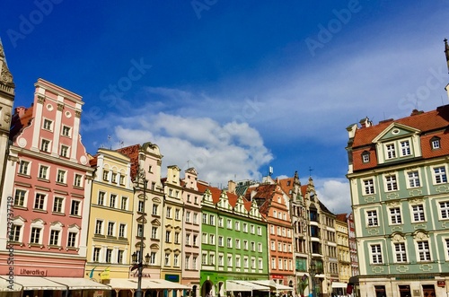 Architecture of Wroclaw, Poland, Lower Silesia