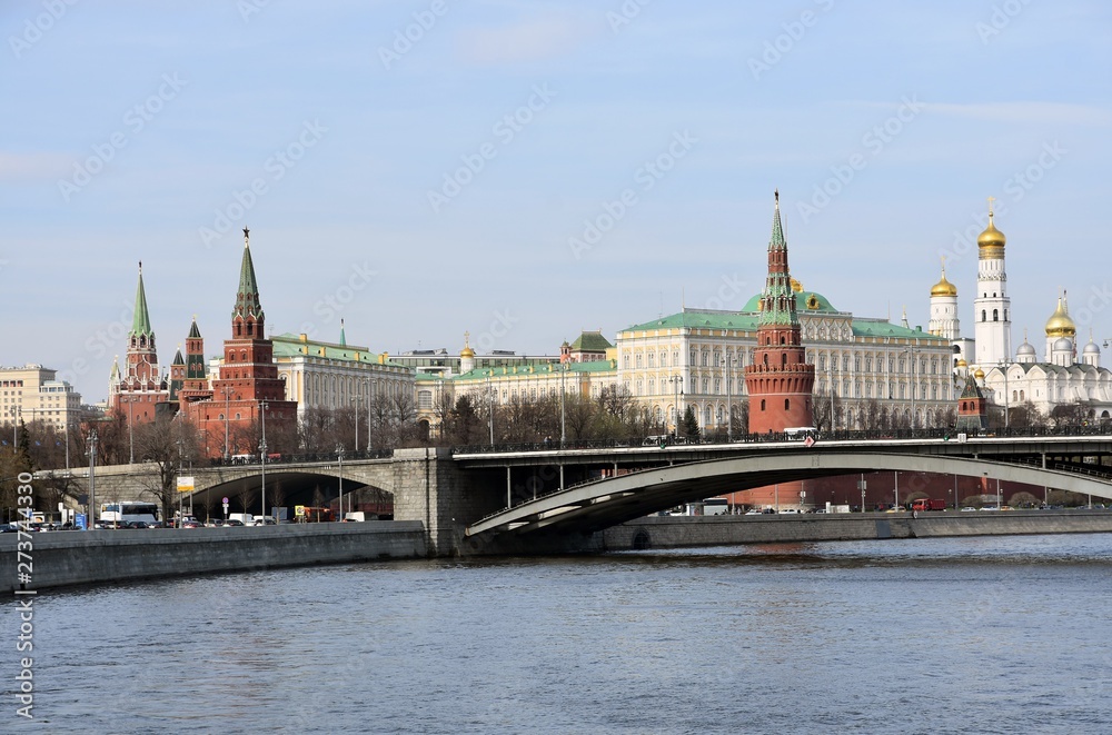 Moscow Kremlin. Popular landmark