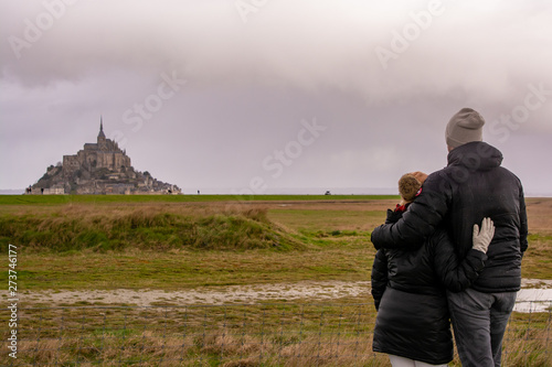 Mont Saint Michel in Spring photo