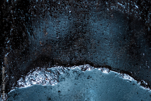 Schilderij op canvas crude oil surface background textured