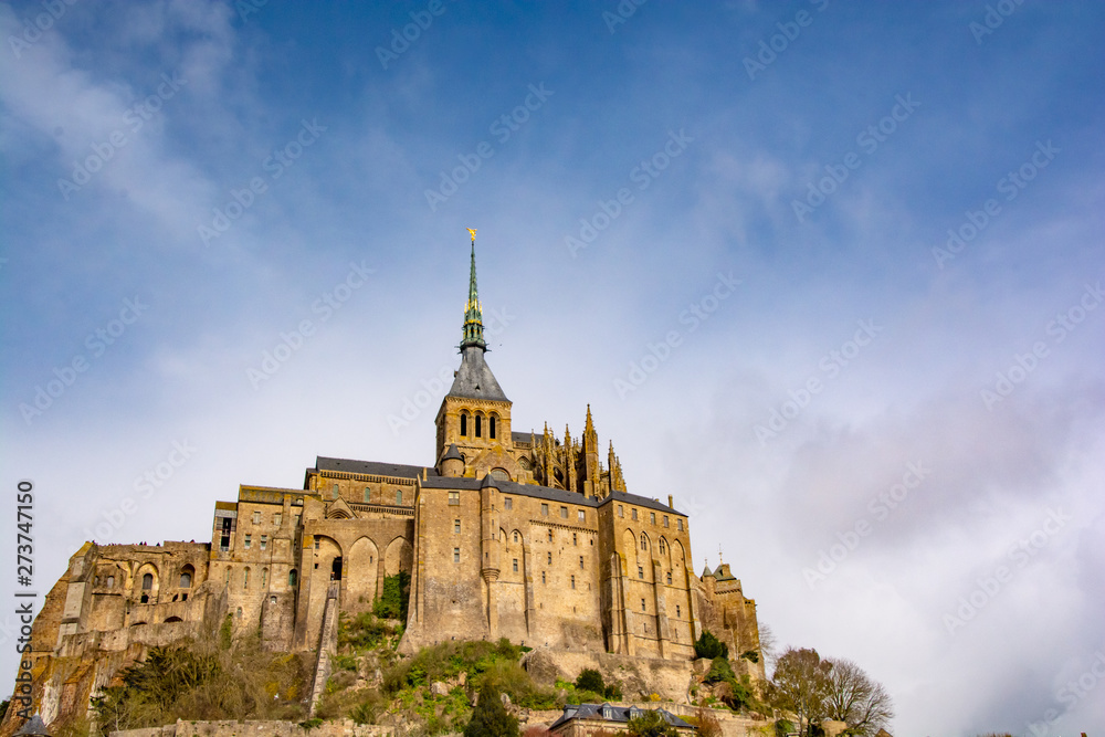 Mont Saint Michel in Spring
