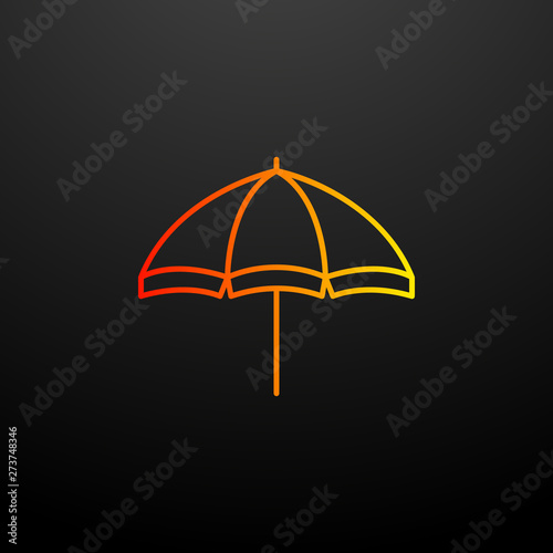 chaise-longue nolan icon. Elements of camping set. Simple icon for websites, web design, mobile app, info graphics