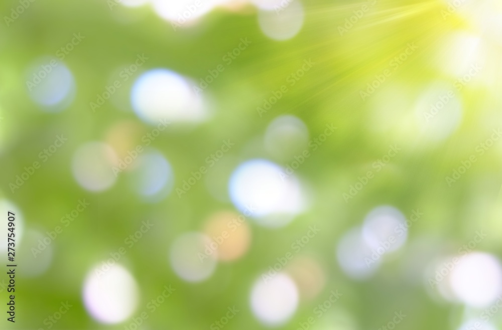 Fototapeta premium Lichter, grün, Abstrakt, lichter, vektor, grüner hintergrun