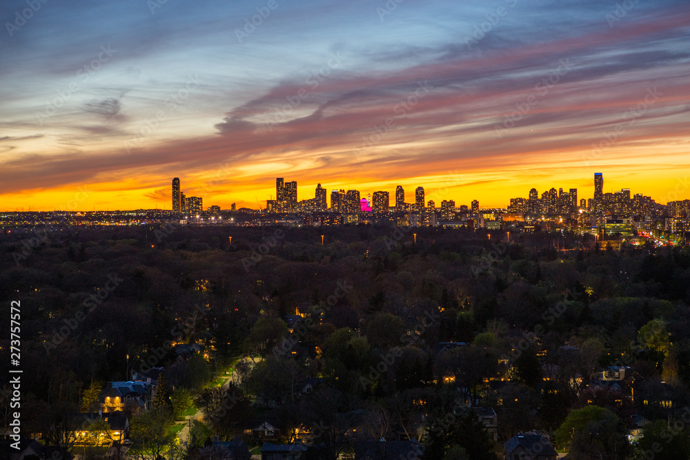 Fotografie Mississauga Ontario sunset