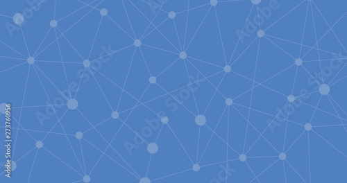 Blue Internet connection, m...