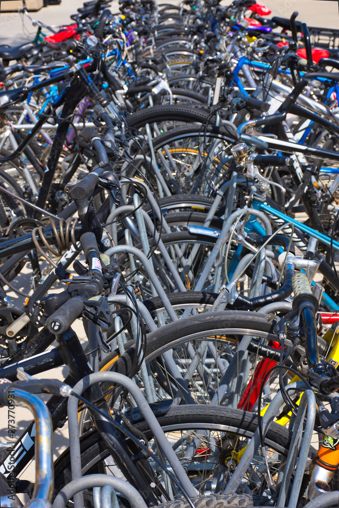 Bicycles. Bicycles.