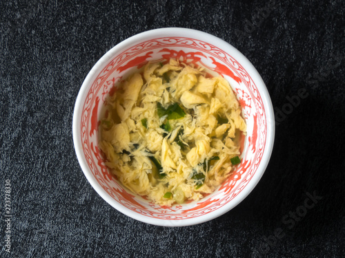 卵スープ Delicious Chinese-style egg soup