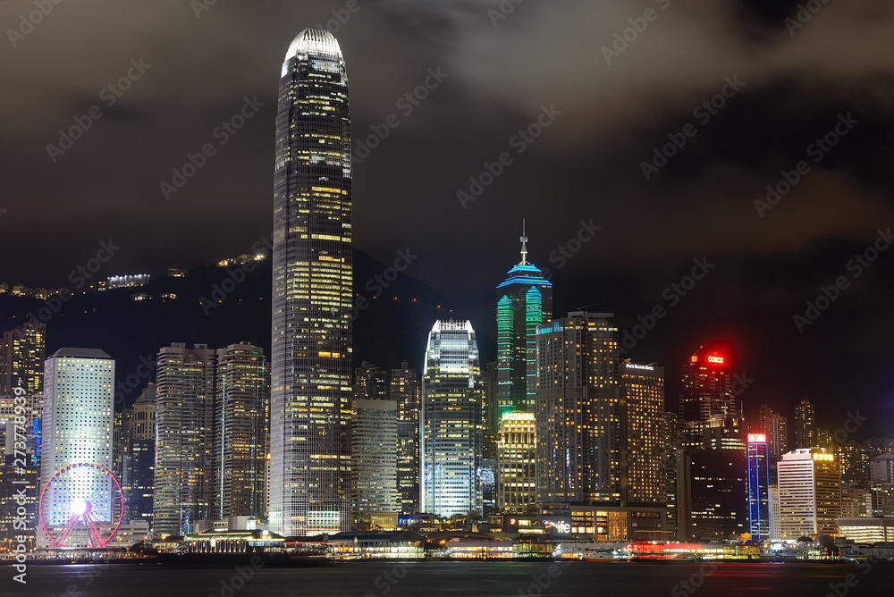 Fototapeta premium 香港夜景