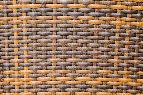 Old rattan texture