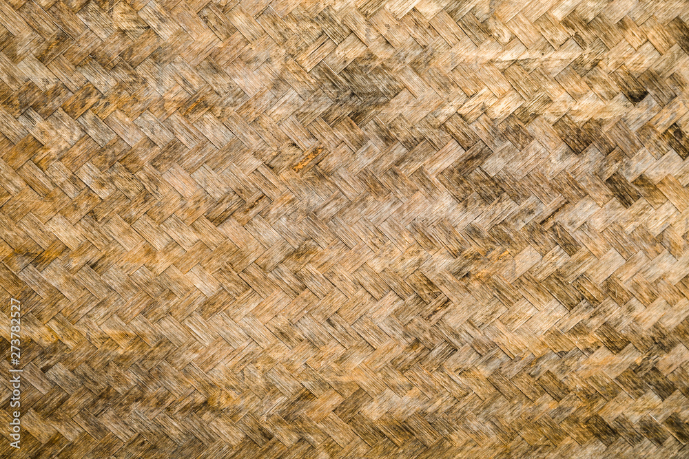 Old Bamboo weave texture