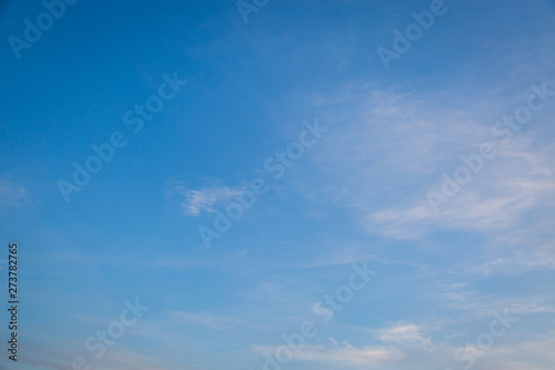 Sky and clouds before sunset