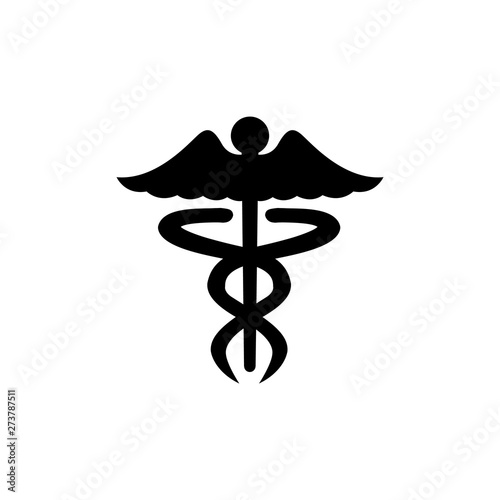 caduceus medical icon