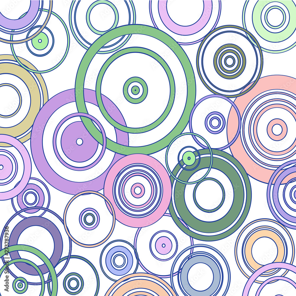 Pattern with circles Pattern with circles