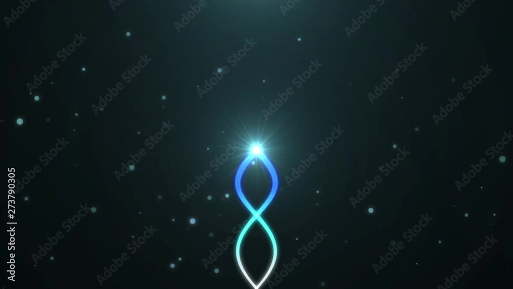 Trails With Particles Flying to The Surface Trails With Particles Flying to The Surface